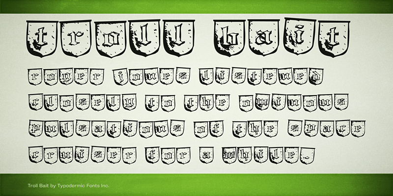 Troll Bait Font