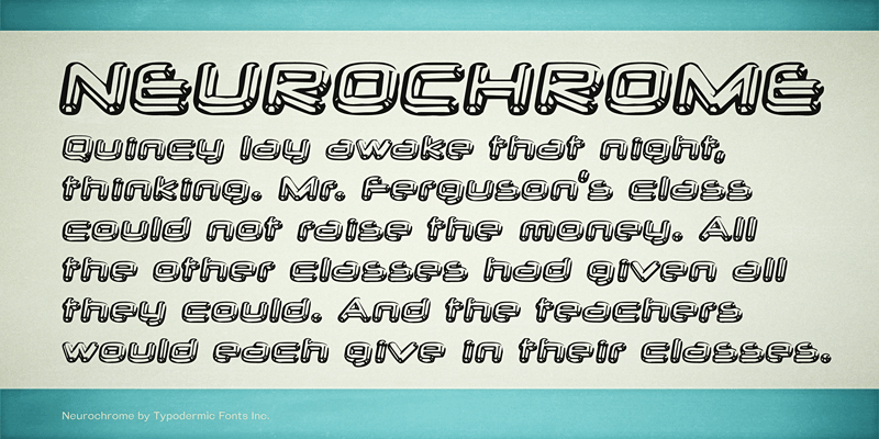 Neurochrome Font