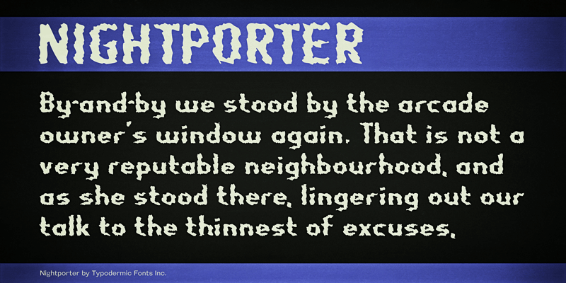 Nightporter Font