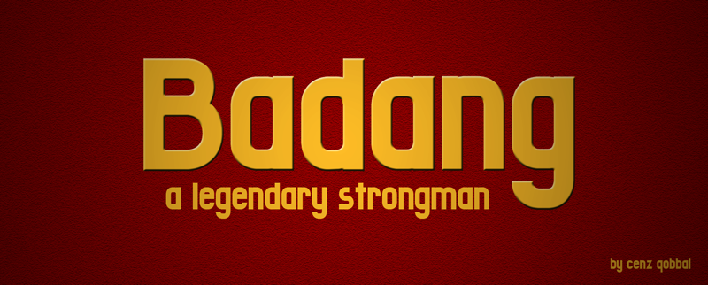Badang Font