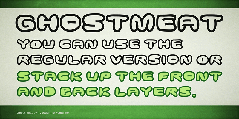 Ghostmeat Font