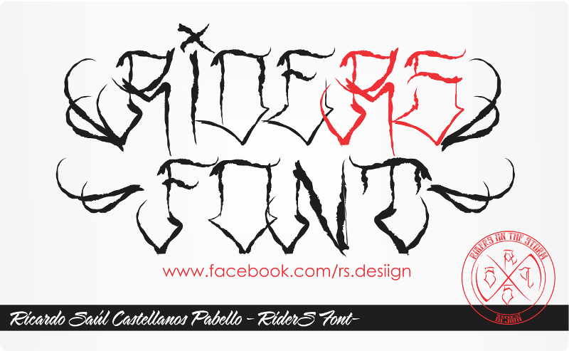 Riders Font Font