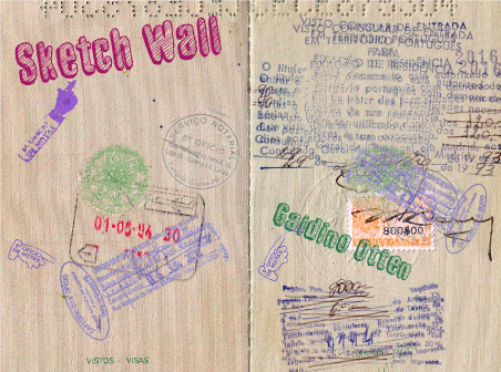 Sketch Wall Font