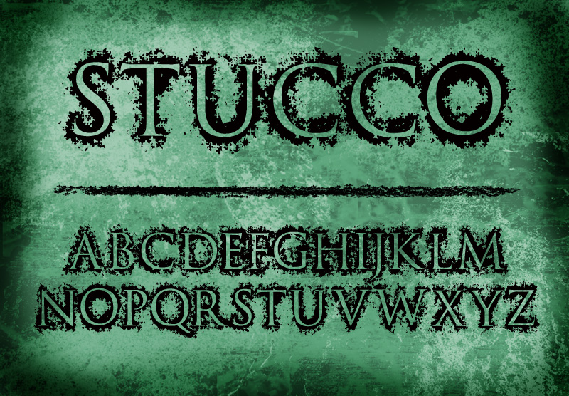 Stucco Font