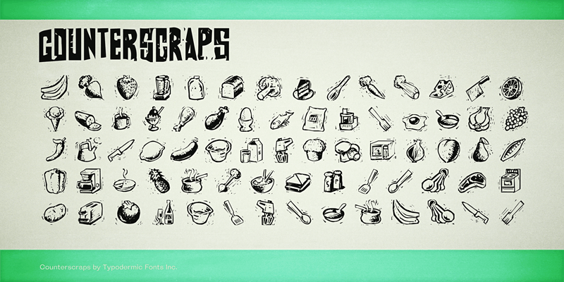 Counterscraps Font