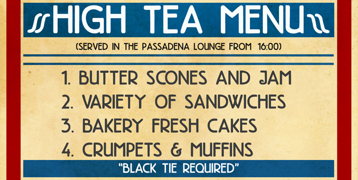 DK High Tea Font