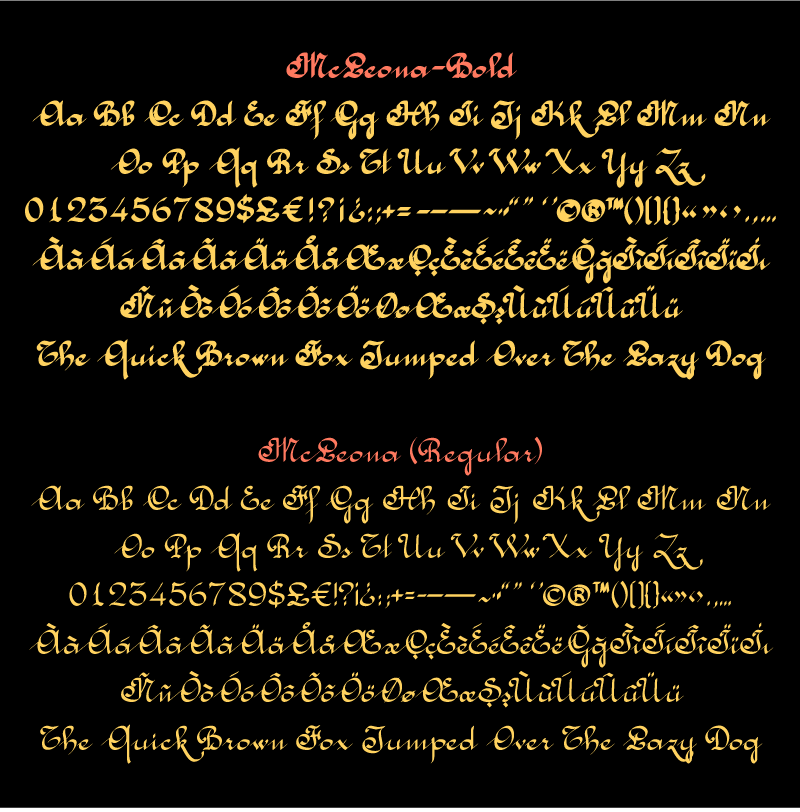 McLeona Font