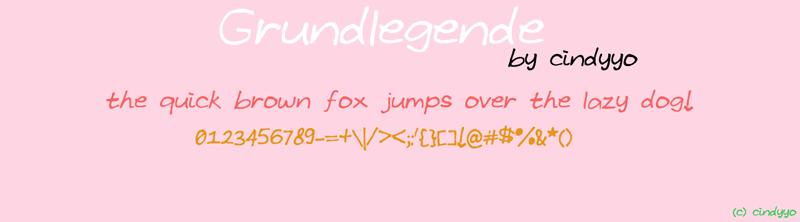 Grundlegende Font