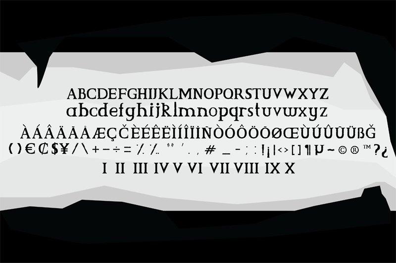 CS Grimrock Font
