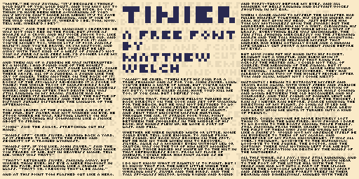 Tinier Font