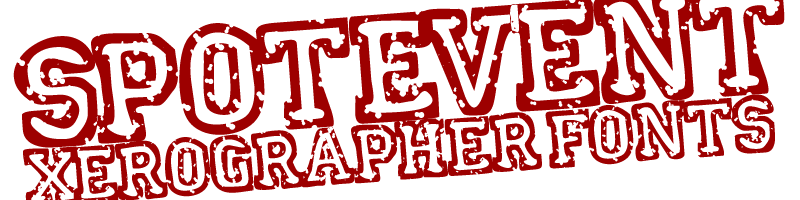 Spot Event Font