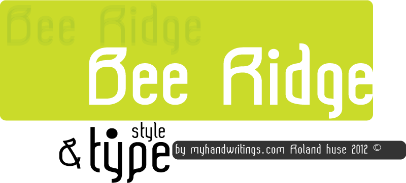 Bee Ridge Font