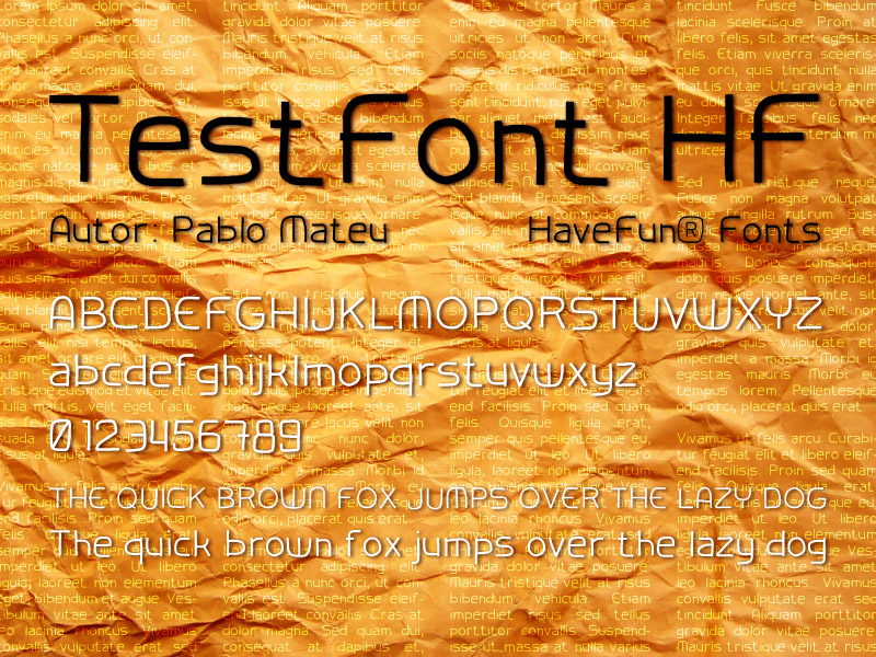 Test Font HF Font