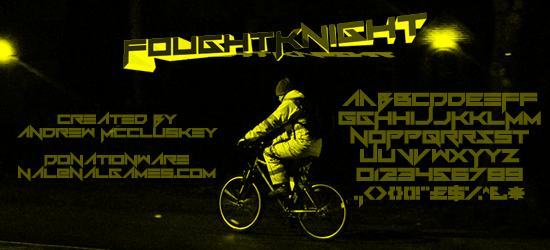 FoughtKnight Font