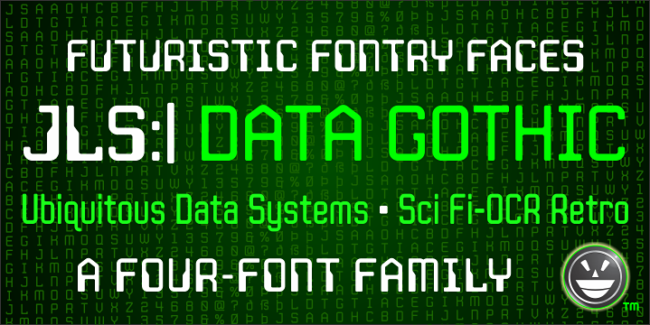 JLS Data Gothic Font
