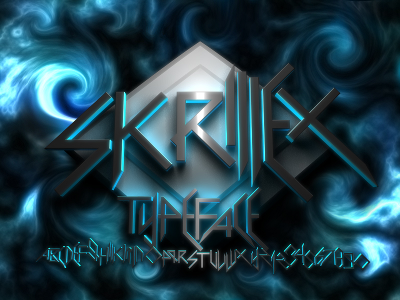 Scary Glyphs and Nice Characters Font