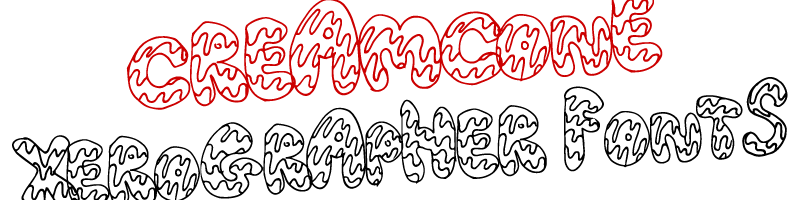 CreamCone Font