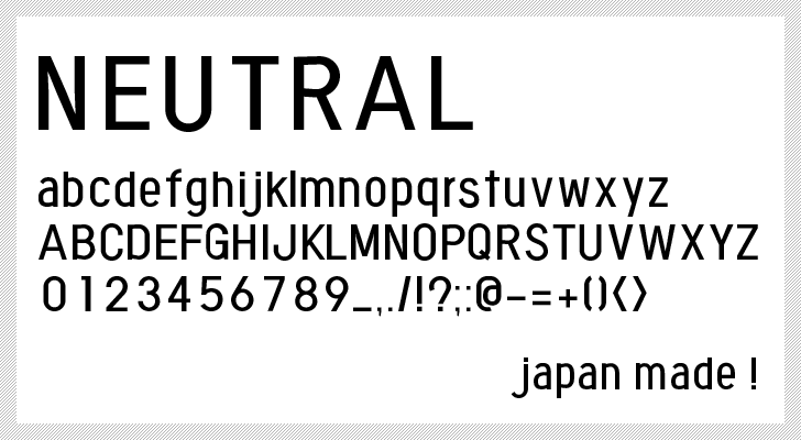 Fontopo Neutral Font