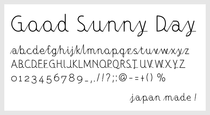 Fontopo Sunny Day Font