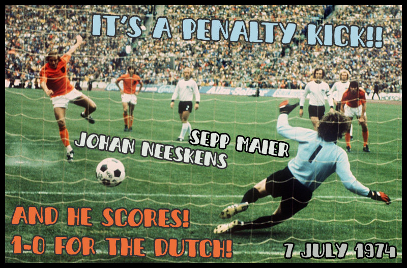 It's a penalty kick!! Font