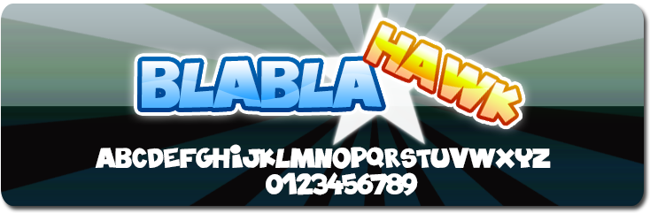 BlablaHawk Font