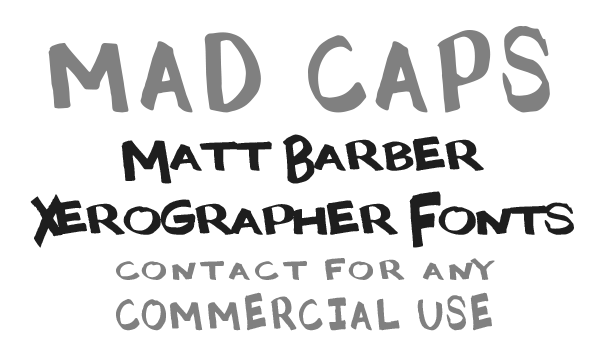 Mad Caps Font