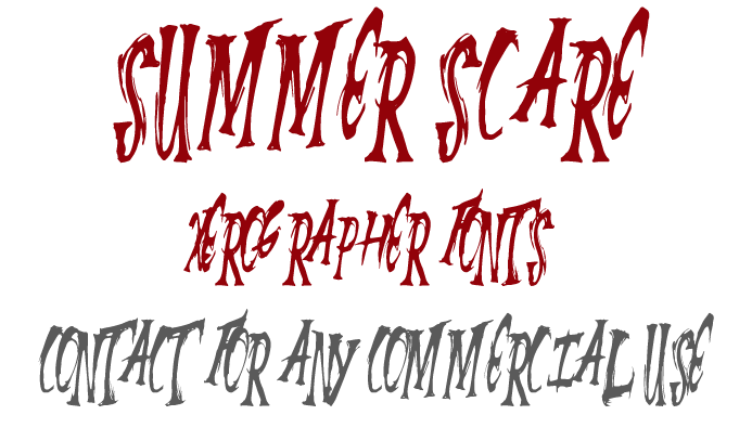 Summer Scare Font