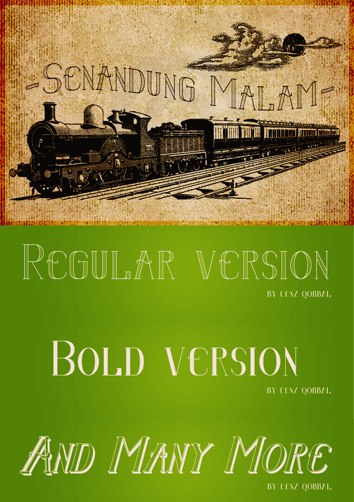 Senandung Malam Font