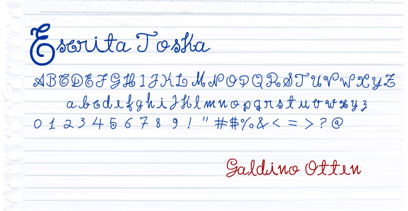 Escrita Toska Font