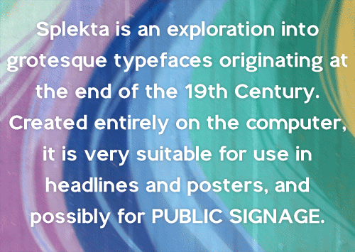 Splekta Font