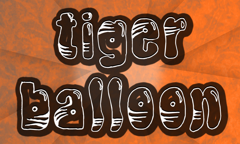 Tiger Balloon Font