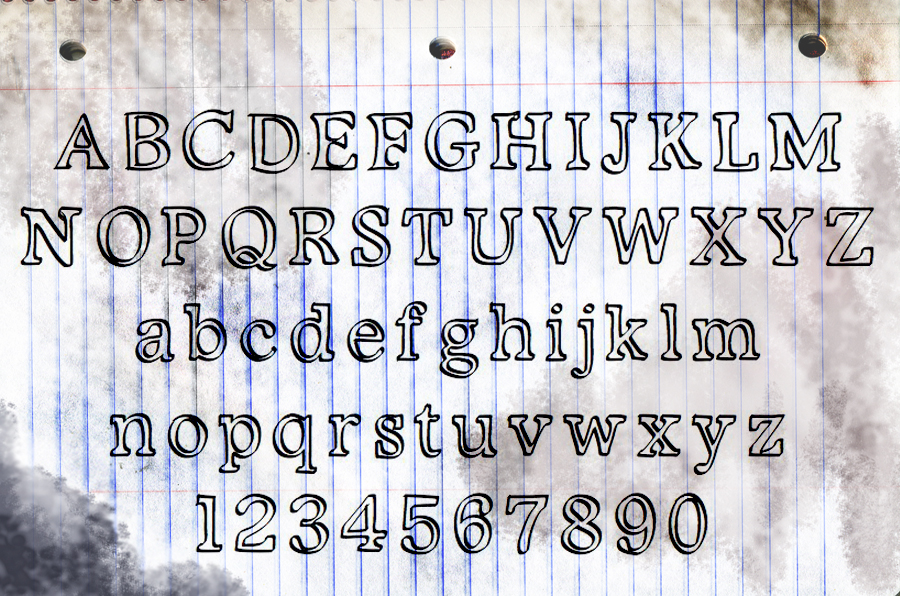 Kalligedoens Font