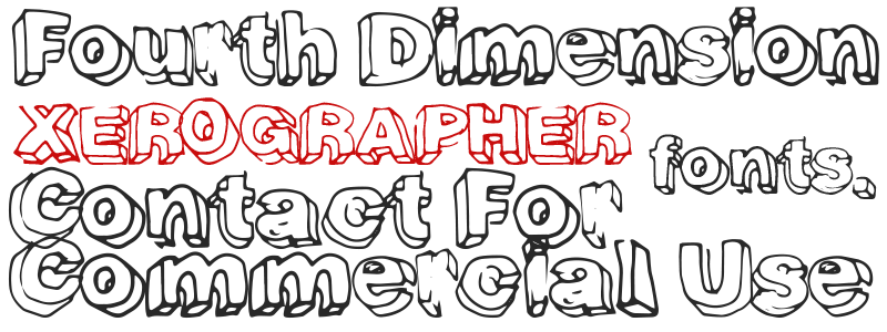 Fourth Dimension Font