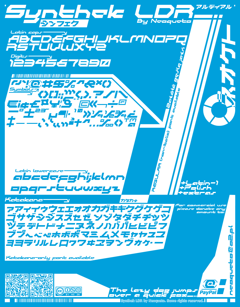 Synthek LDR Font