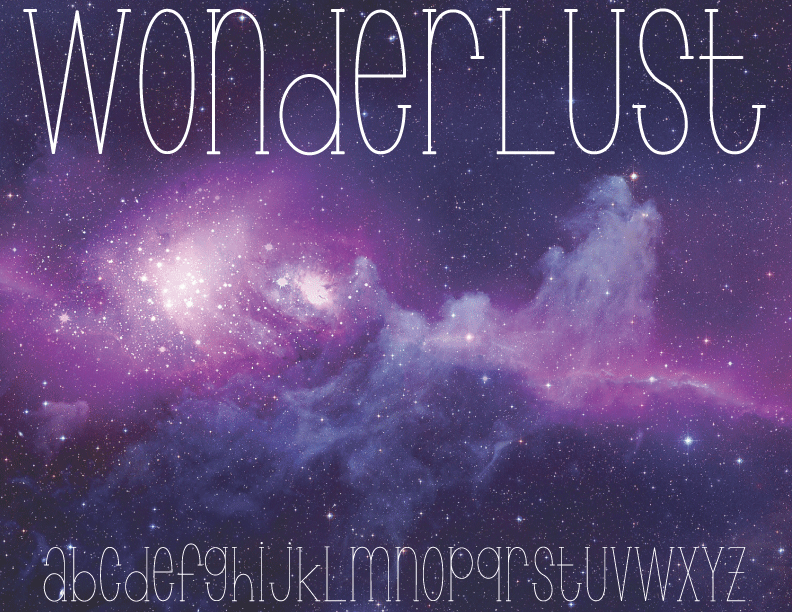 Wonderlust Font