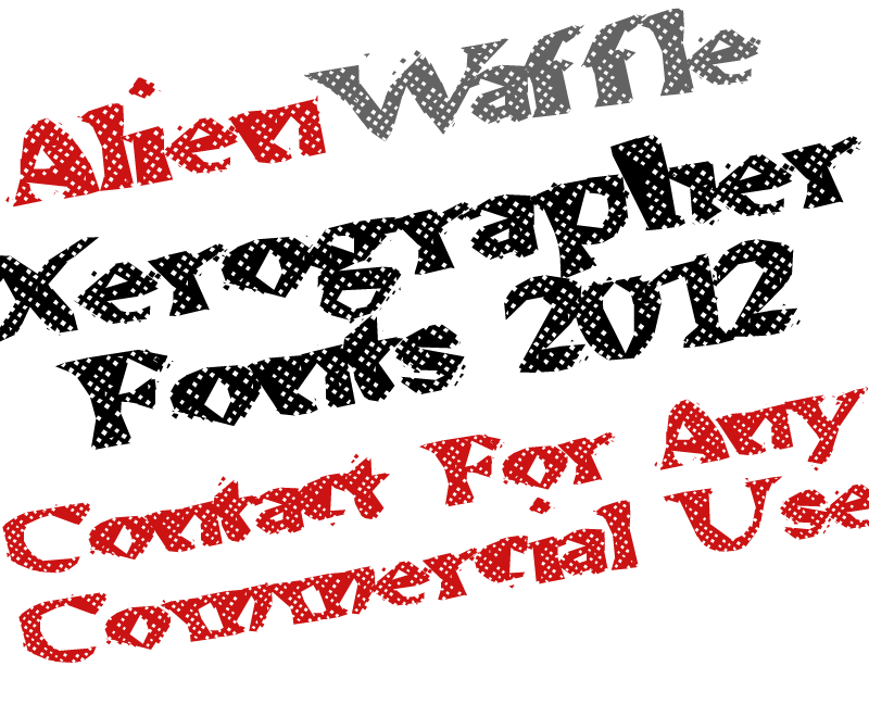 Alien Waffle Font