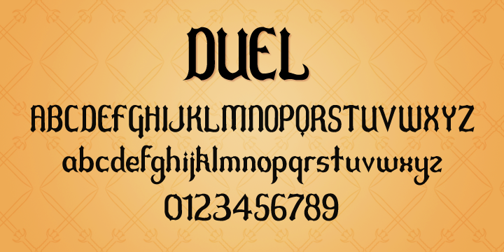 Duel Font