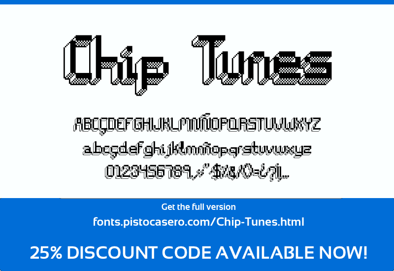 Chip Tunes Font