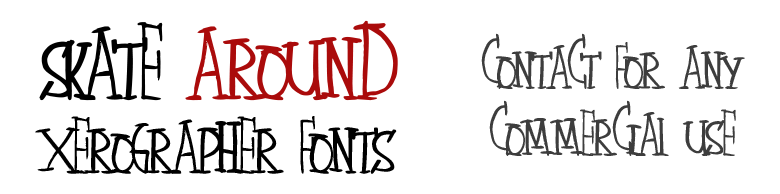 Skate Around Font
