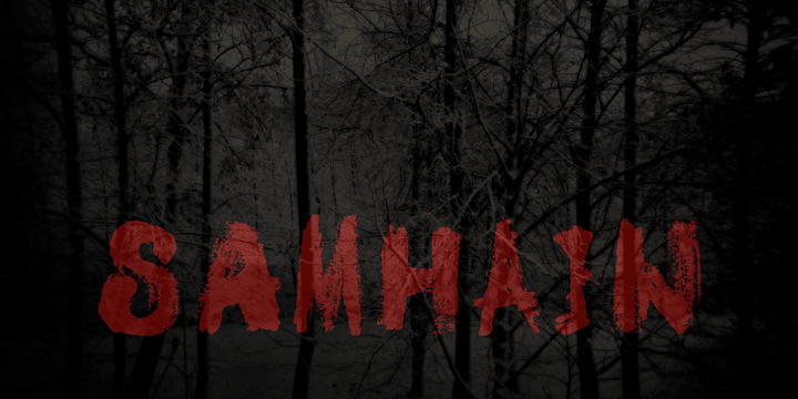 DK Samhain Font