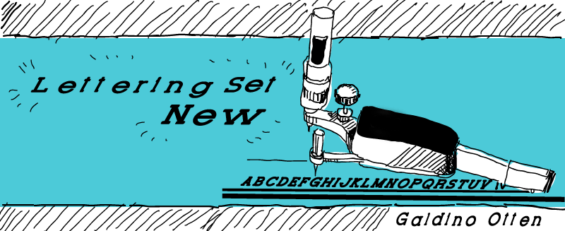 Lettering Set New Font