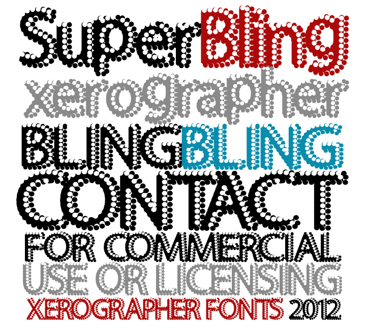 SuperBling Font