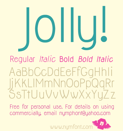 Jolly Font