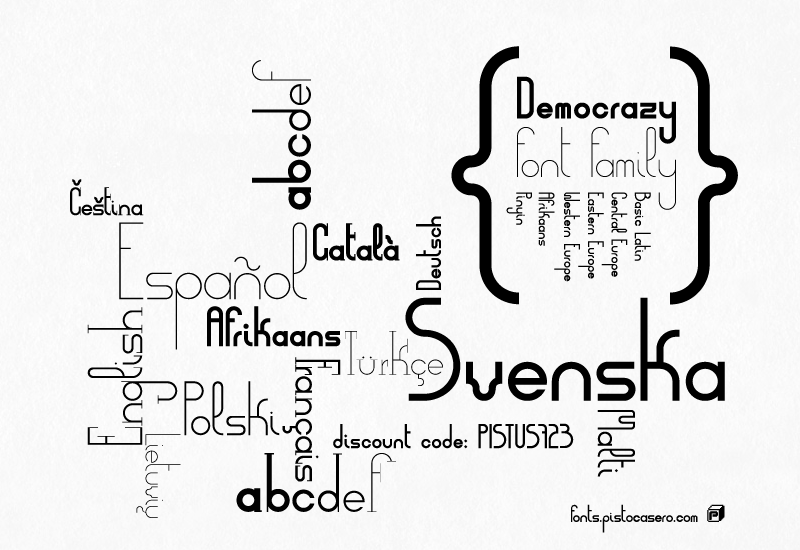 Democrazy Font