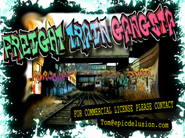 Freight Train Gangsta Font