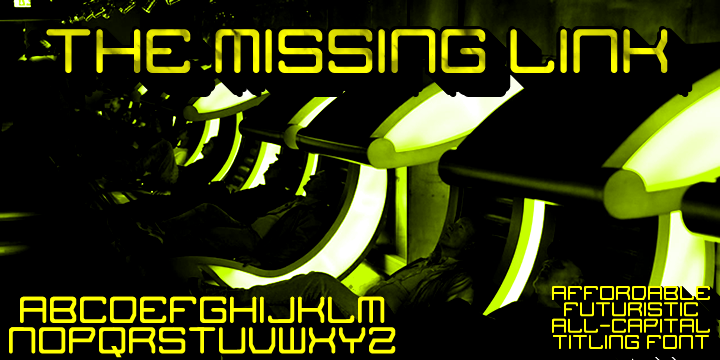 The Missing Link Font