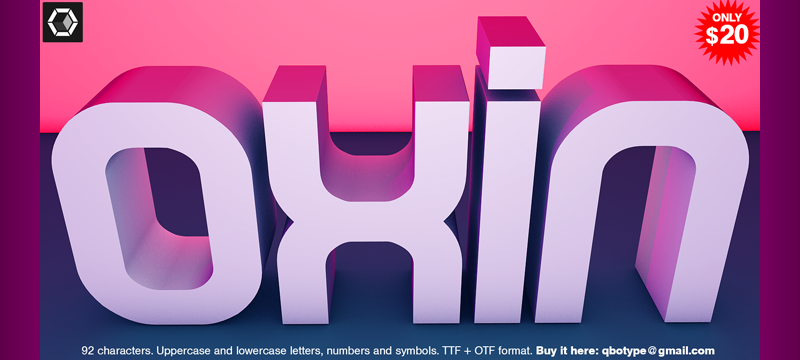 Oxin Font