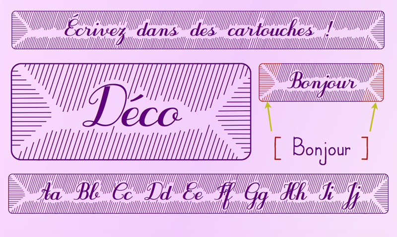 Purple Deco Font