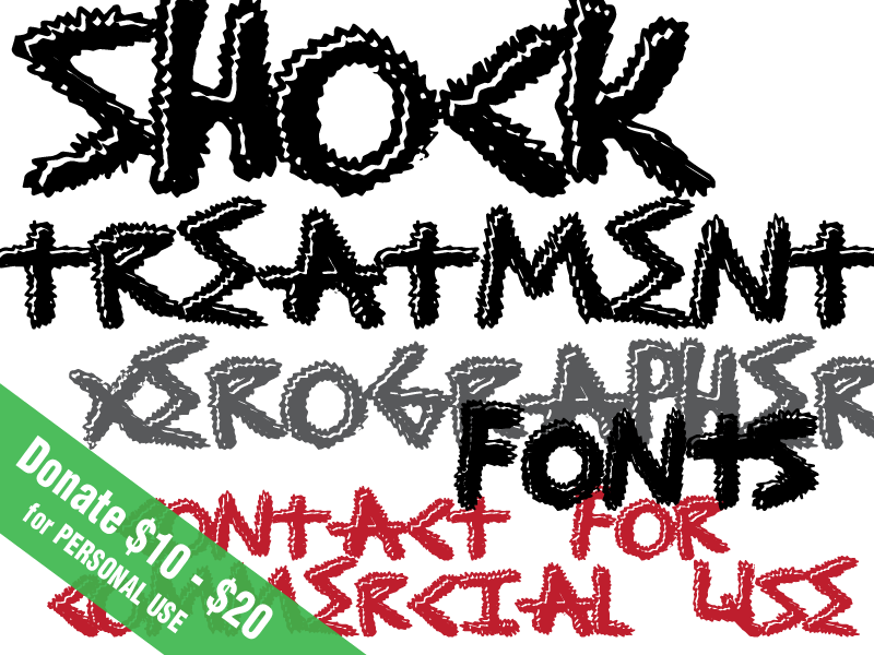 Shock Treatment Font