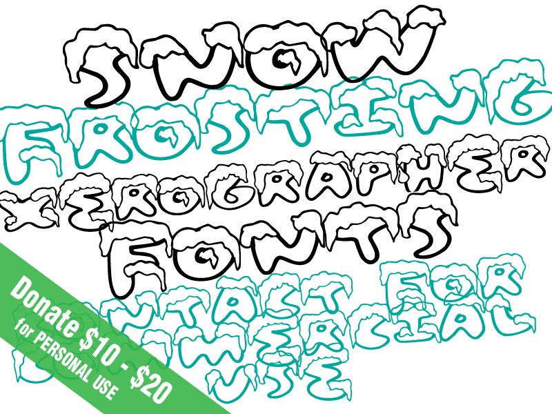 Snow Frosting Font